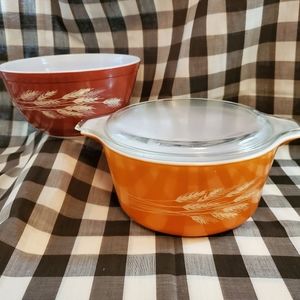 Pyrex Autum Harvest Bundle